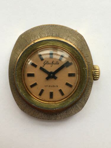 Vintage GLASHUTTE Ladies Watch 17 Rubis Made in GDR, rare .